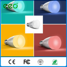 China-Fabrik-Preis PC-Material 6W 220V SMD 2835 E27 Birne LED, entfernte intelligente Beleuchtung